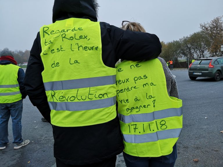 Gilets jaunes : « une République du genre humain* », par Temps critiques