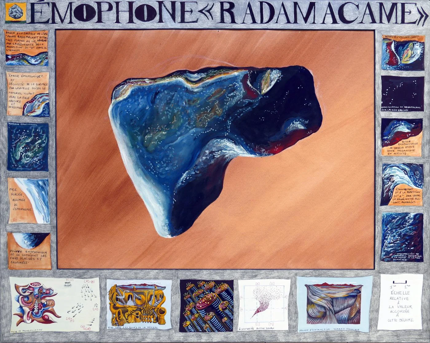 Les Emophones de Lucie Picandet, prix Drawing Now 2019, sont poilantes ! 
