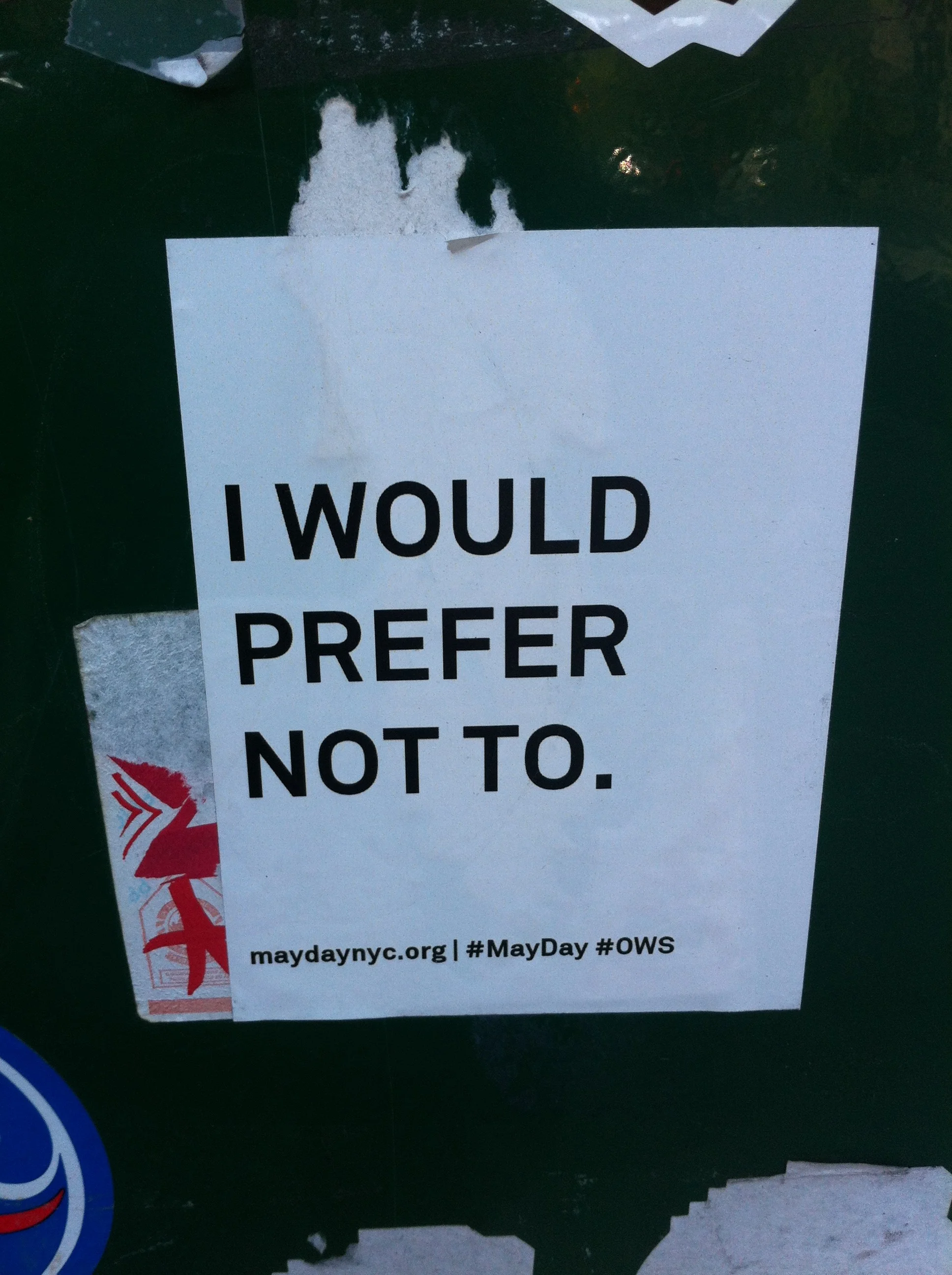 Bartleby woz here