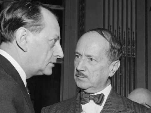 Dans les ors de la République, André Malraux et Alexis Léger.