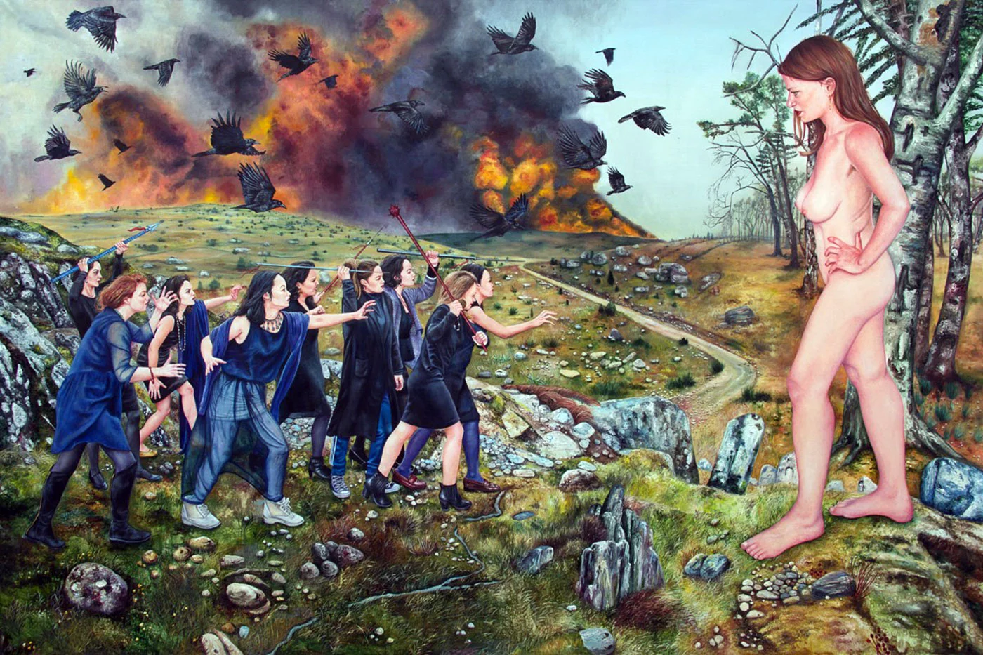 Nazanin Pouyandeh- Soulèvement des âmes noires