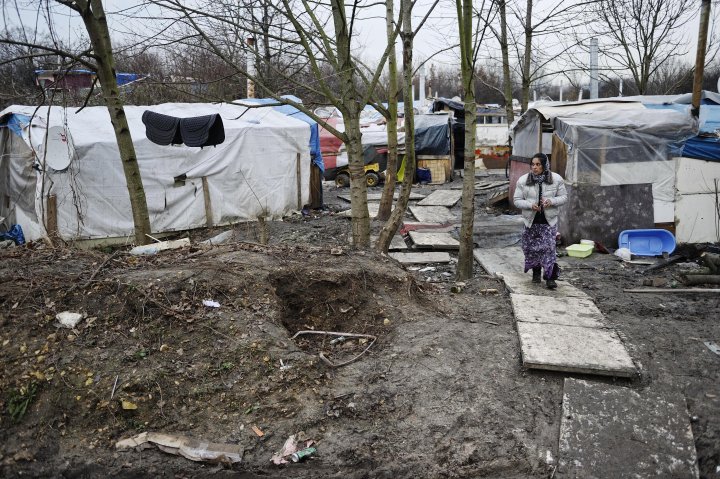 Bidonville porte de Clignancourt