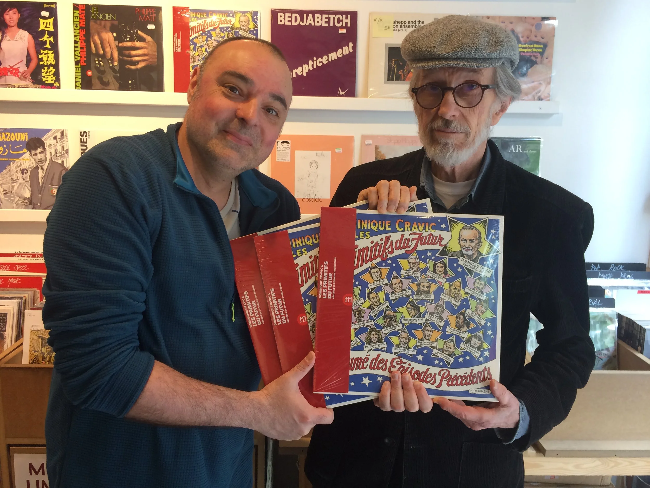 Alfred Panou et les Primitifs du Futur (avec Robert Crumb) de retour dans les bacs