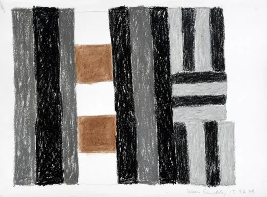 Sean Scully 12.26.84 Pastel sur papier, 1984 56 x 75,6 cm