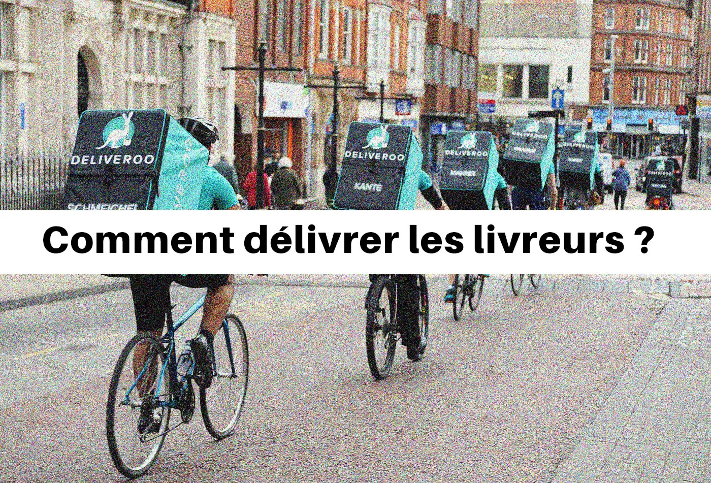 Livreur à vélo, l'exploitation à la cool