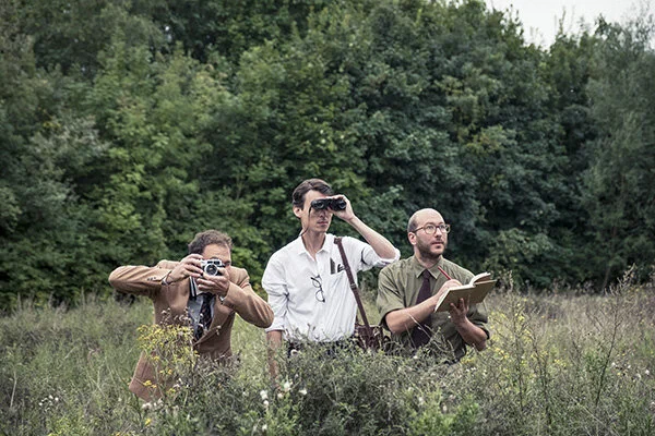 Charlie et ses trois Parker (Fourneyron, Beliah et Gesser) 