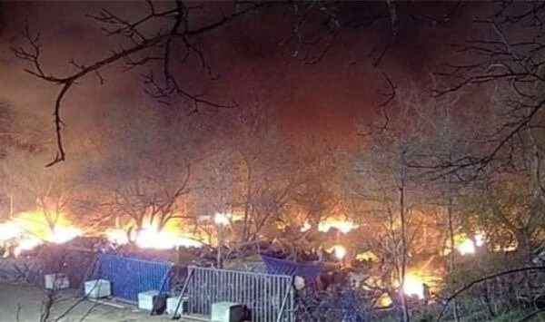 Evacuation de migrants à la frontière gréco-turque