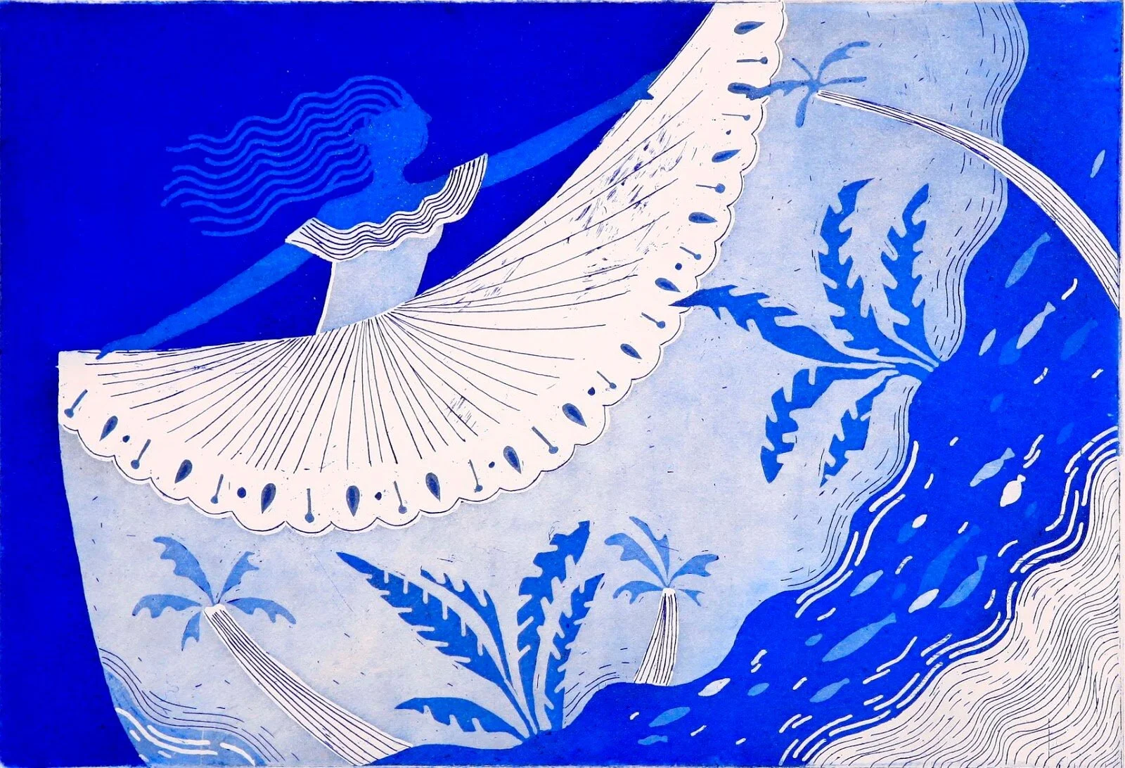 Avec Gina Rosas, tout est bleu… ou presque