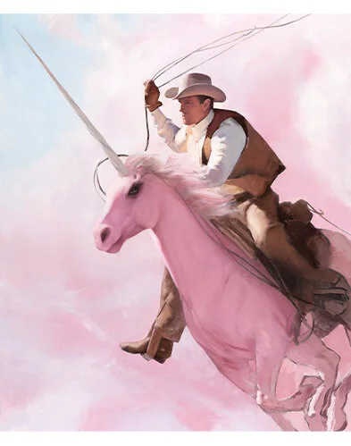 Le cowboy shakespearien de Will Cotton n'est pas une mégère