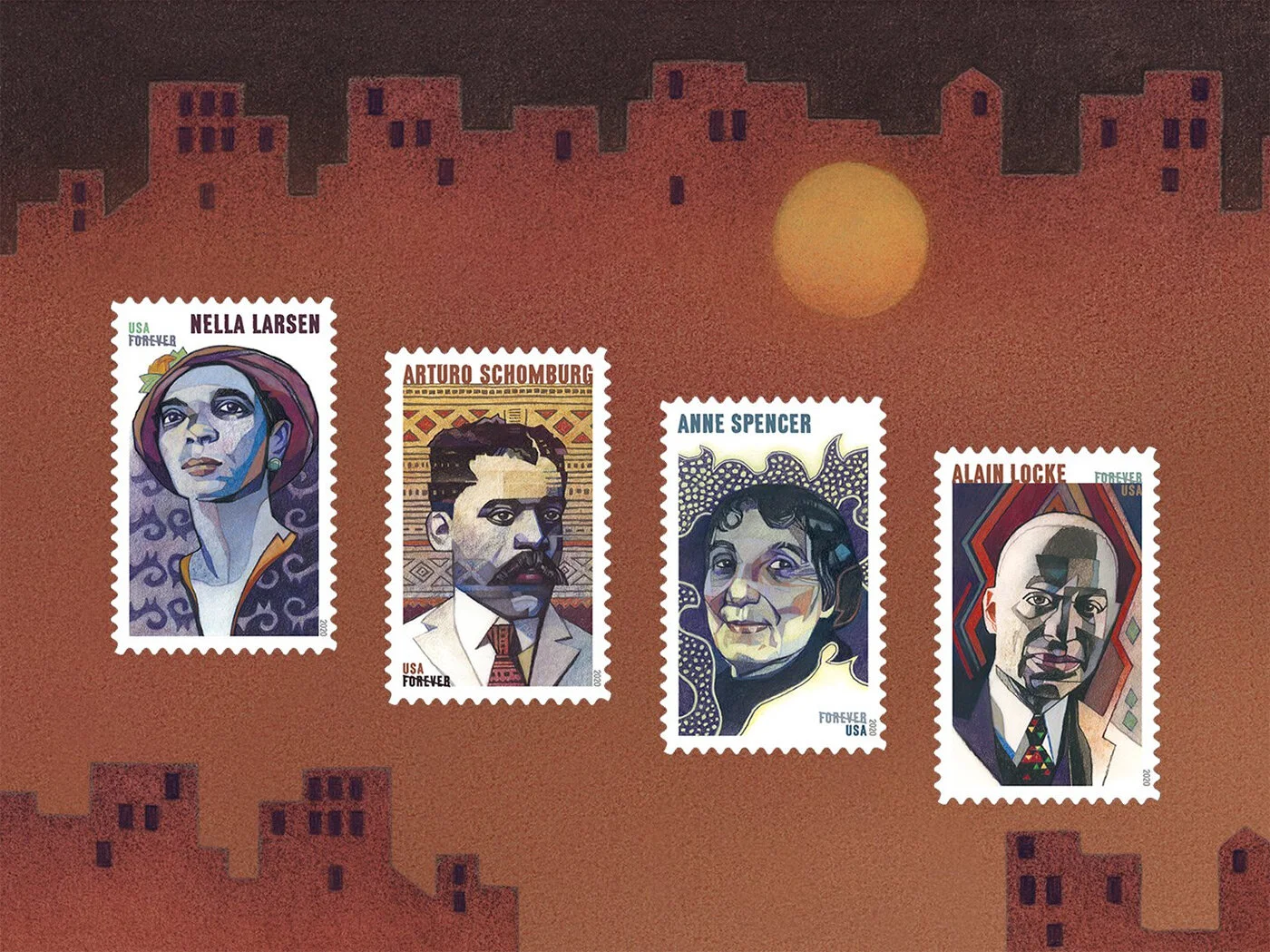 La Harlem Renaissance bien timbrée par l'USPS 