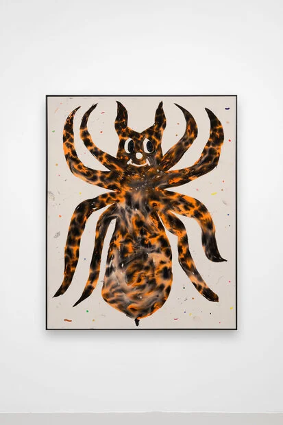 Szabolcs Bozó,&nbsp;Ottó, 2020 Acrylique, encre et pastel sur toile&nbsp; —&nbsp;160 × 130 cm Photo : A. Mole Courtesy Semiose, Paris