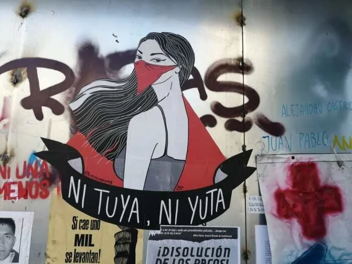 Le Chili s'est réveillé et ses murs sonnent l'alarme