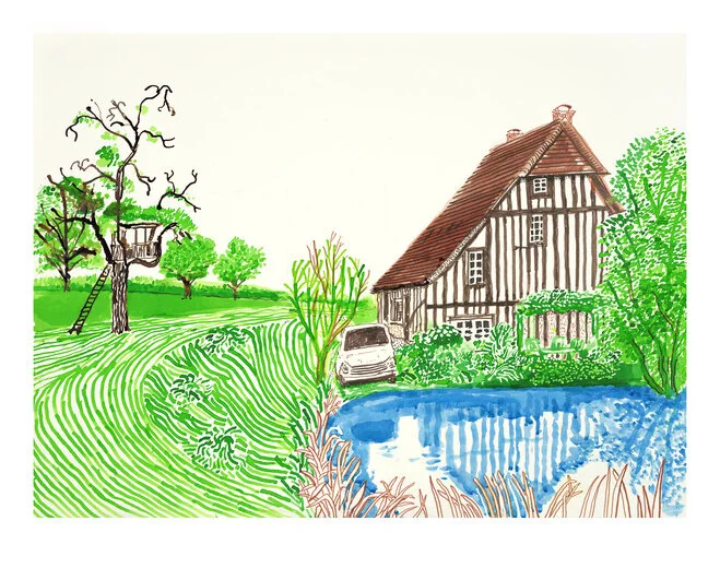 Normandie, j'irai (bientôt) revoir David Hockney