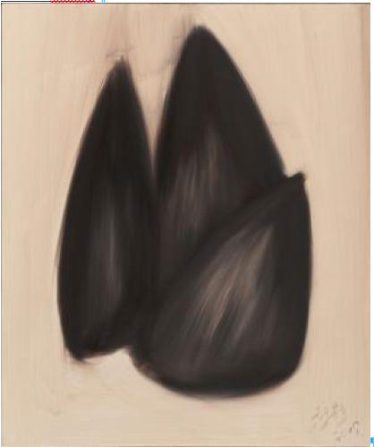 Zhao Zhao - Bamboo Shoot, 2019Oil on canvas 油彩．畫布 60 x 50 cm  Lin &amp; Lin Gallery