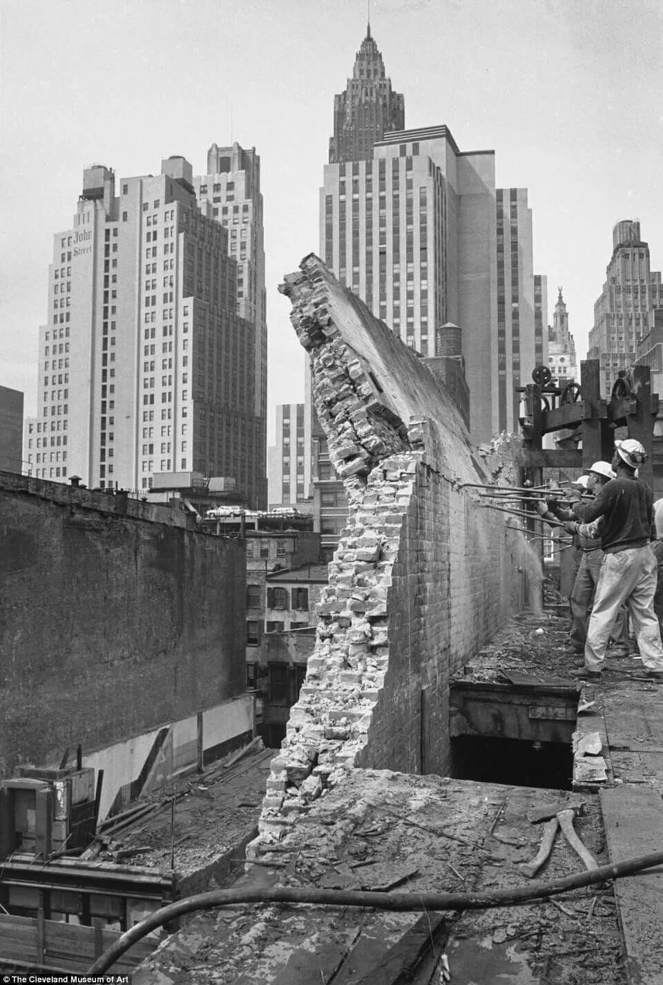 La destruction du bas-Manhattan vue par Danny Lyon en 1967