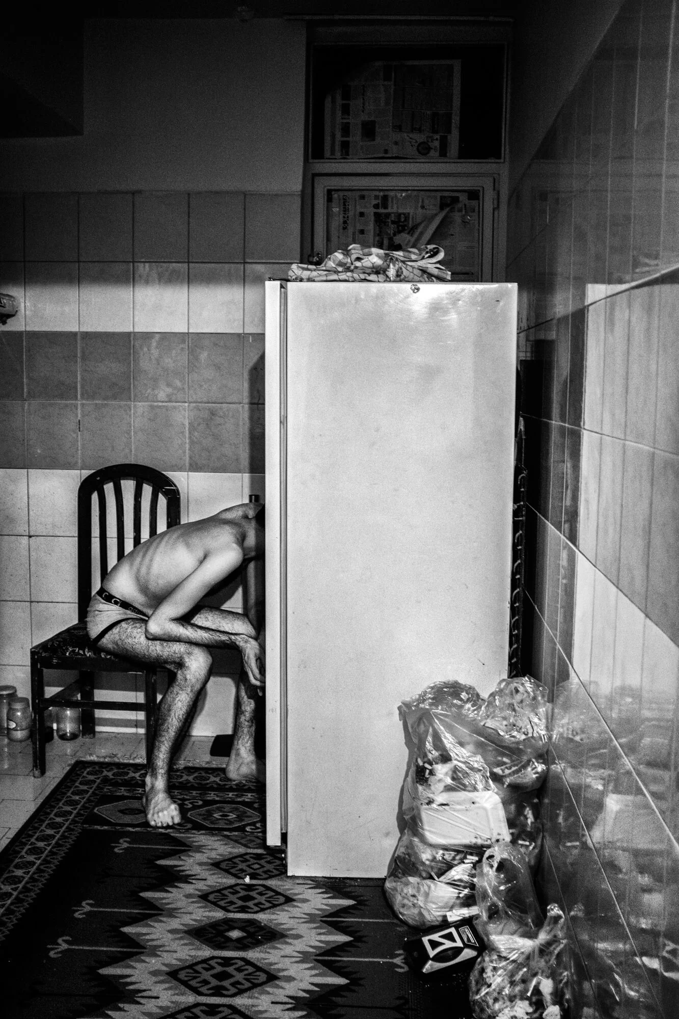 Sans titre. Surtout ne rien voir. Teheran, Iran. 30 July 2015 © Farshid Tighehsaz