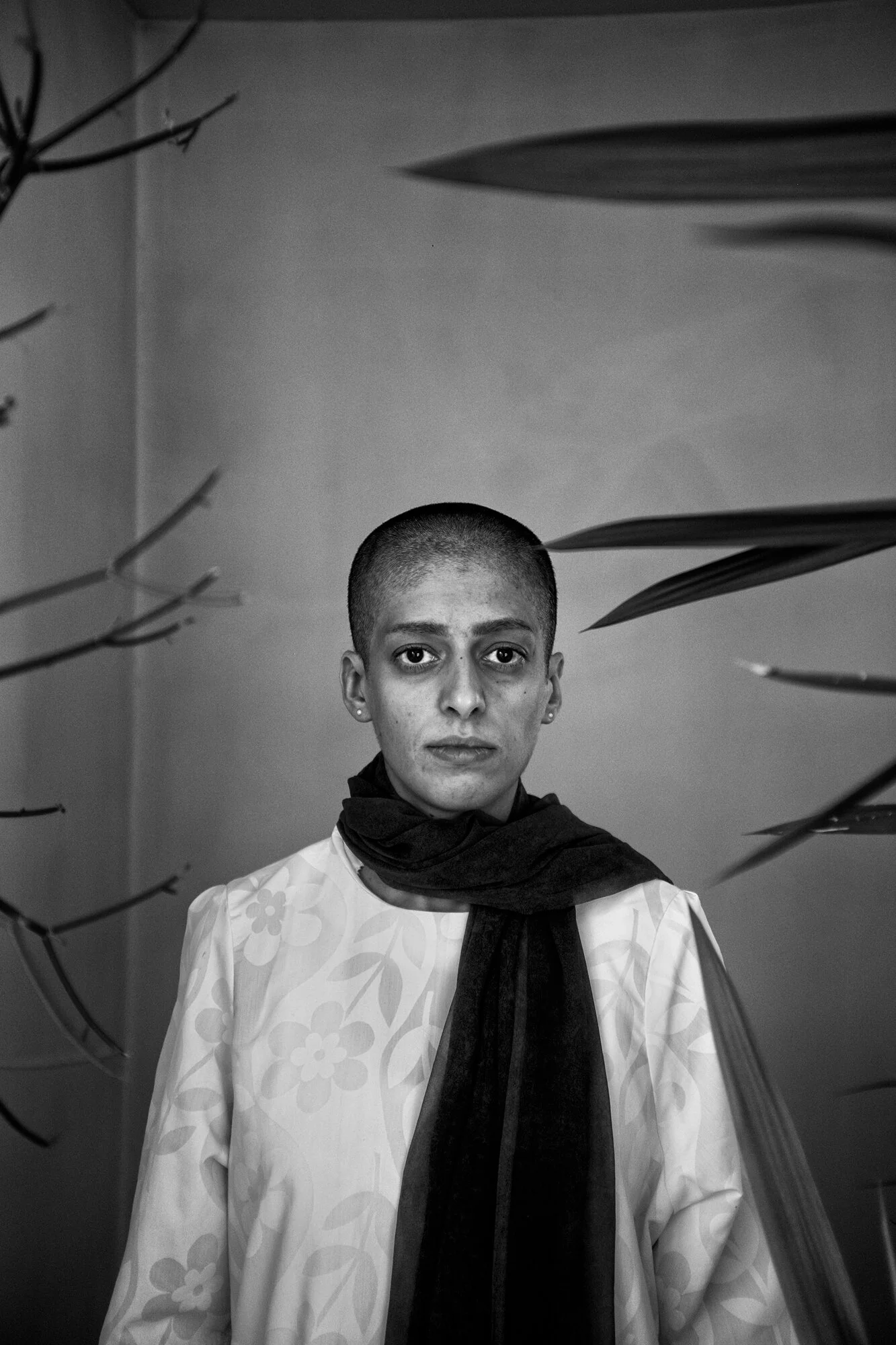 Soheila 30 ans qui s’est coupé les cheveux en pleine dépression.  © Farshid Tighehsaz