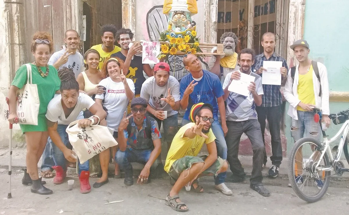 Le principal objectif du mouvement San Isidro a été de confronter les pratiques de censure et de harcèlement des artistes indépendants du gouvernement cubain et de réclamer des libertés civiles et politiques dans le pays. Photo : avec l'aimable auto…