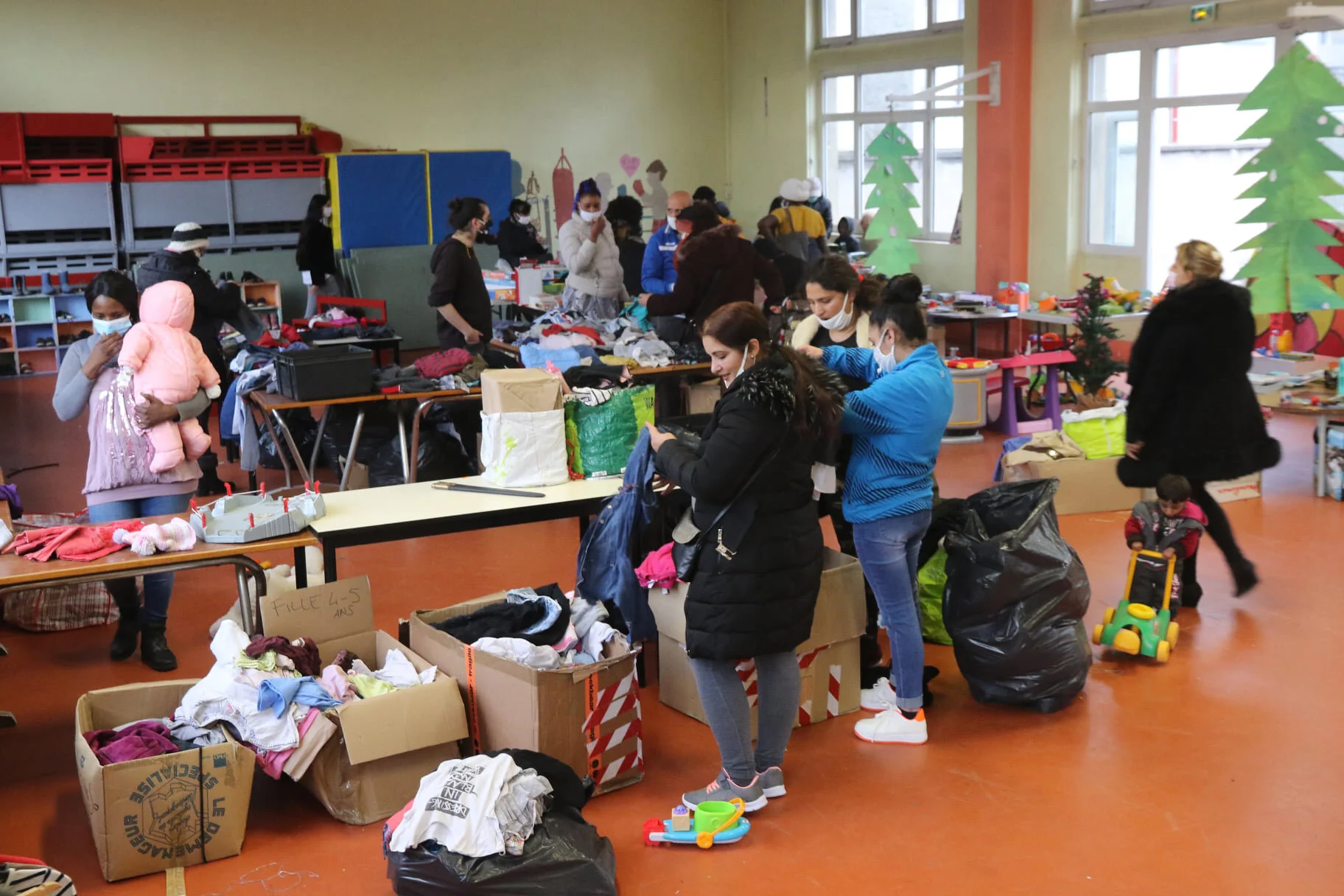Brigades de solidarité populaires - l’exemple de Saint-Étienne