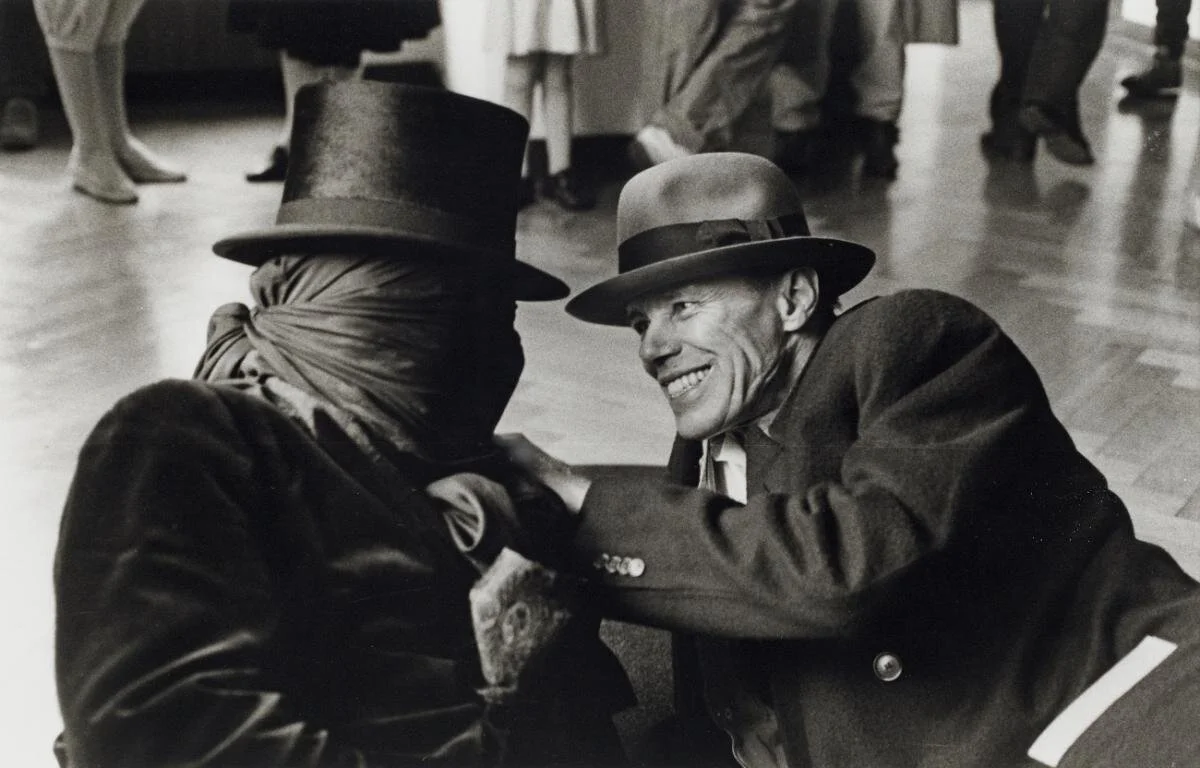 Benjamin Katz - Joseph Beuys and James Lee Byars