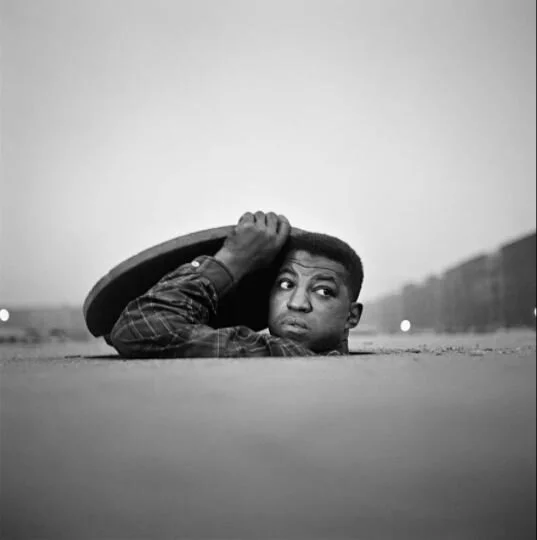 Gordon Parks - The Invisible Man, Harlem, New York, 1952 (Credit: The Gordon Parks Foundation. Courtesy the Gordon Parks Foundation and Jack Shainman Gallery, New York)