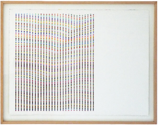 Carole Rivalin, Over the rainbow, 2012 Crayon et papier découpé — 66 × 85.5 cm