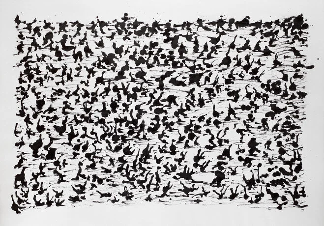 Retour (à l'encre) de Chine d'Henri Michaux