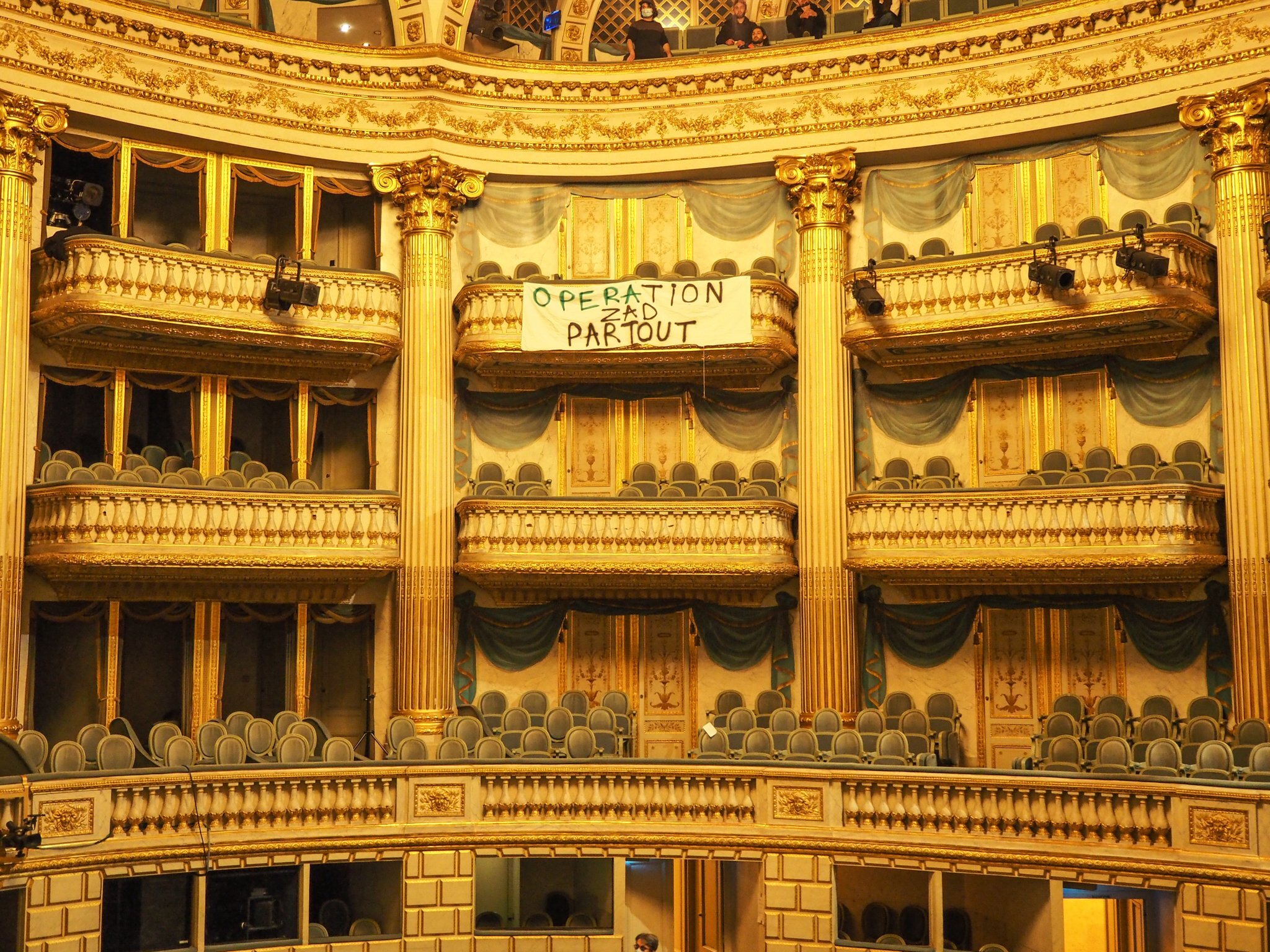 Grand théâtre de Bordeaux : extension du domaine de l’occupation