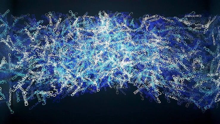 Charles Sandison, The Face of My Father, 2021 — Vue de l’exposition Les Tiroirs du temps de Jacques Roubaud, à la galerie Martine Aboucaya, Paris © Guillaume Benoit, Slash-Paris, 2021