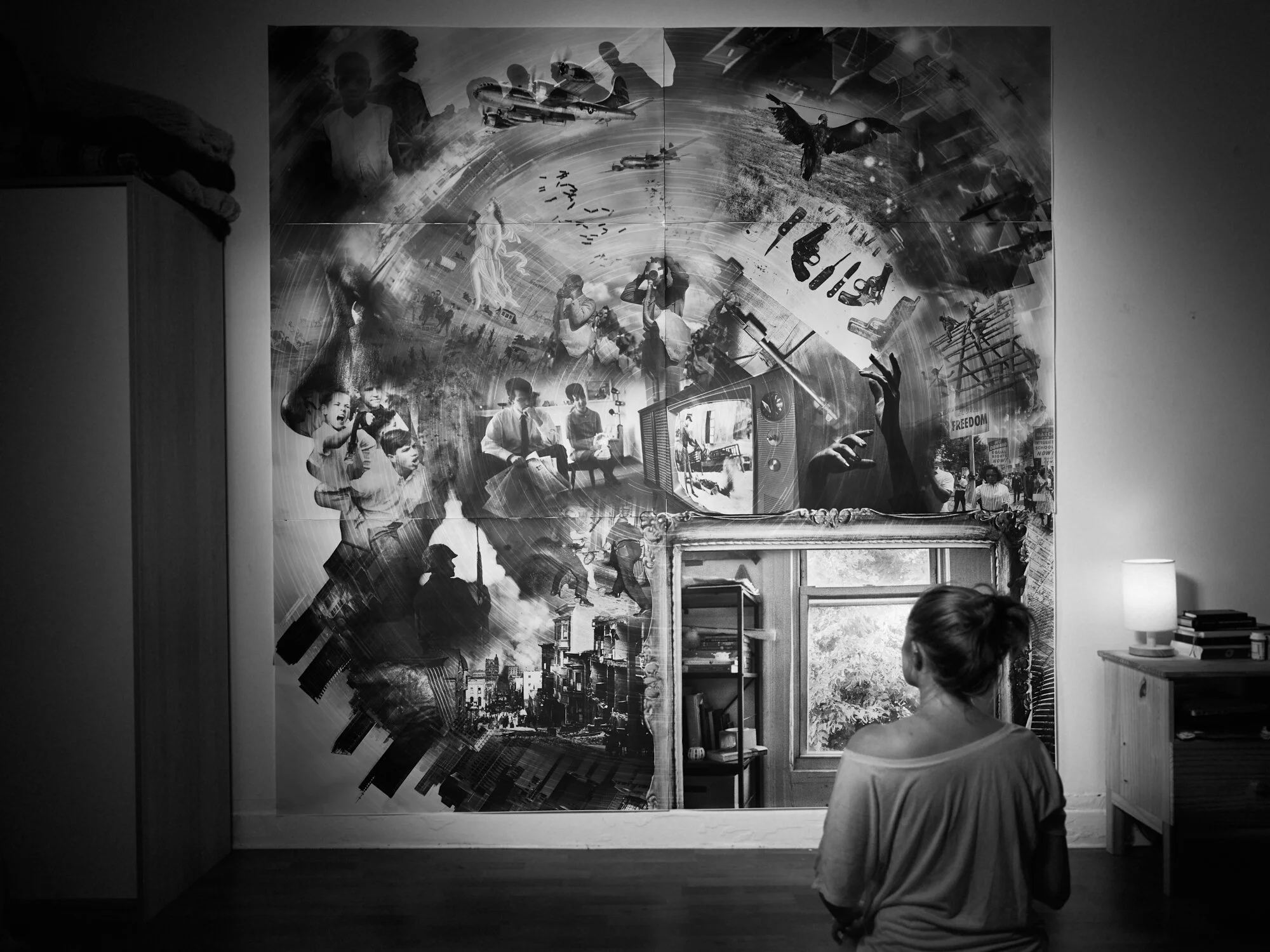 Building “Watching the Wheel of Chaos” © Alison Luntz