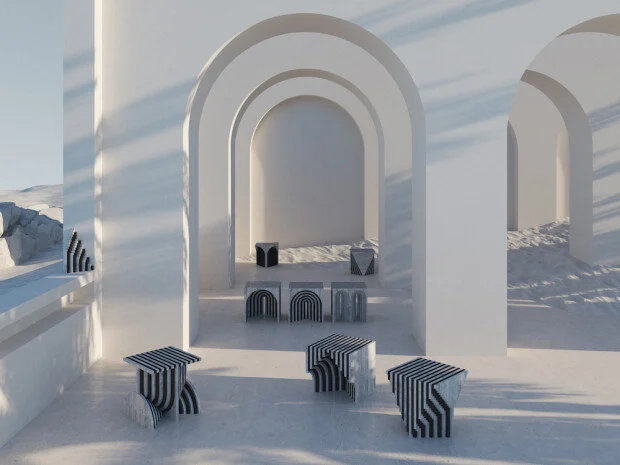 Les "Flowing Fragments" du designer libanais Richard Yasmine étonnent