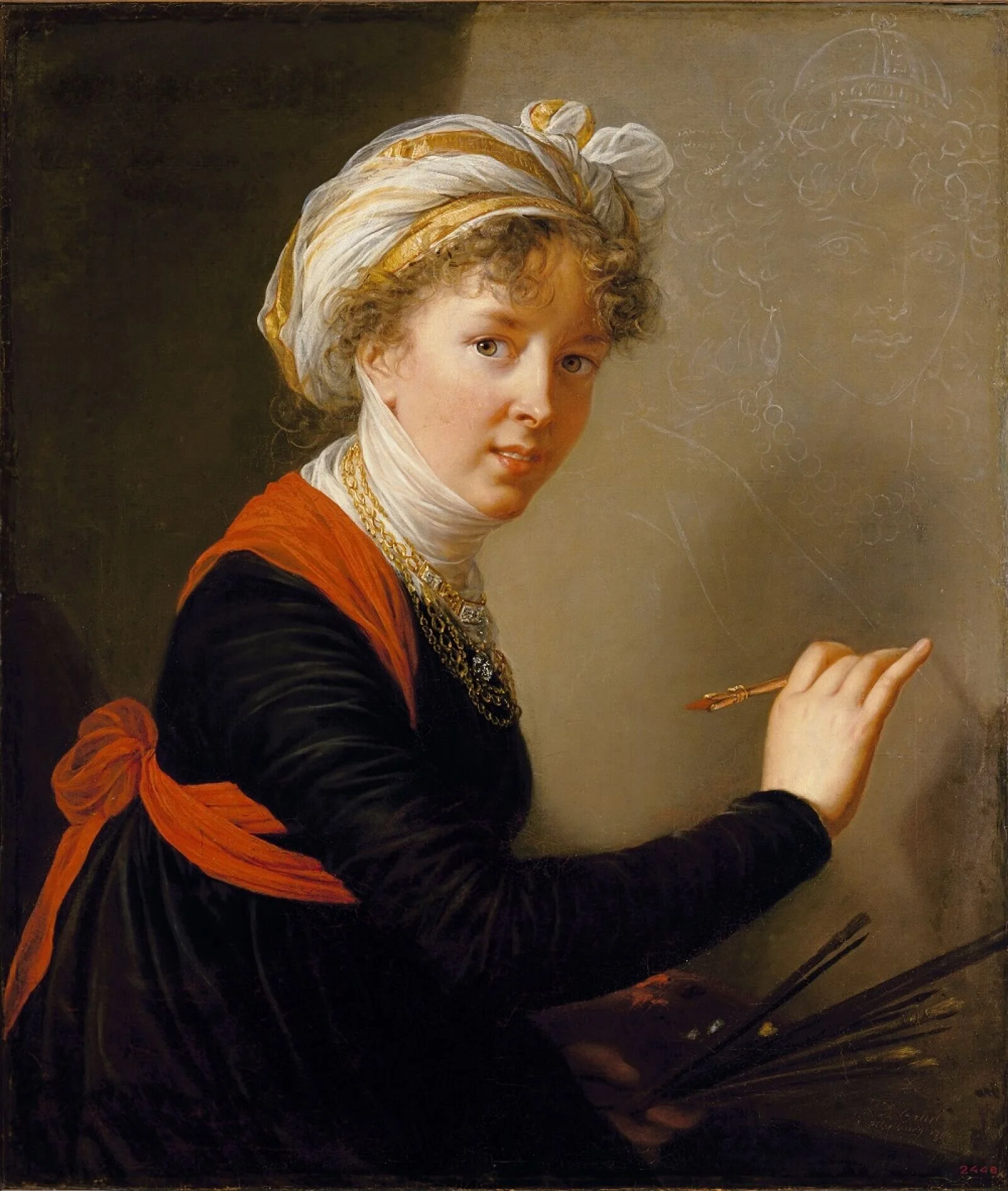 Naissance du combat des femmes qui voulaient peindre : 1780 — 1830 au musée du Luxembourg