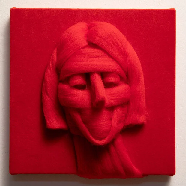 Filer la laine iranienne des portraits de Salman Khoshroo