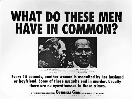 Actualités automnales des Guerrilla Girls 