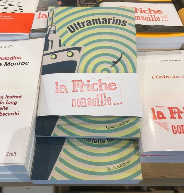 Mettre en panne sur l'océan avec les Ultramarins de Mariette Navarro 