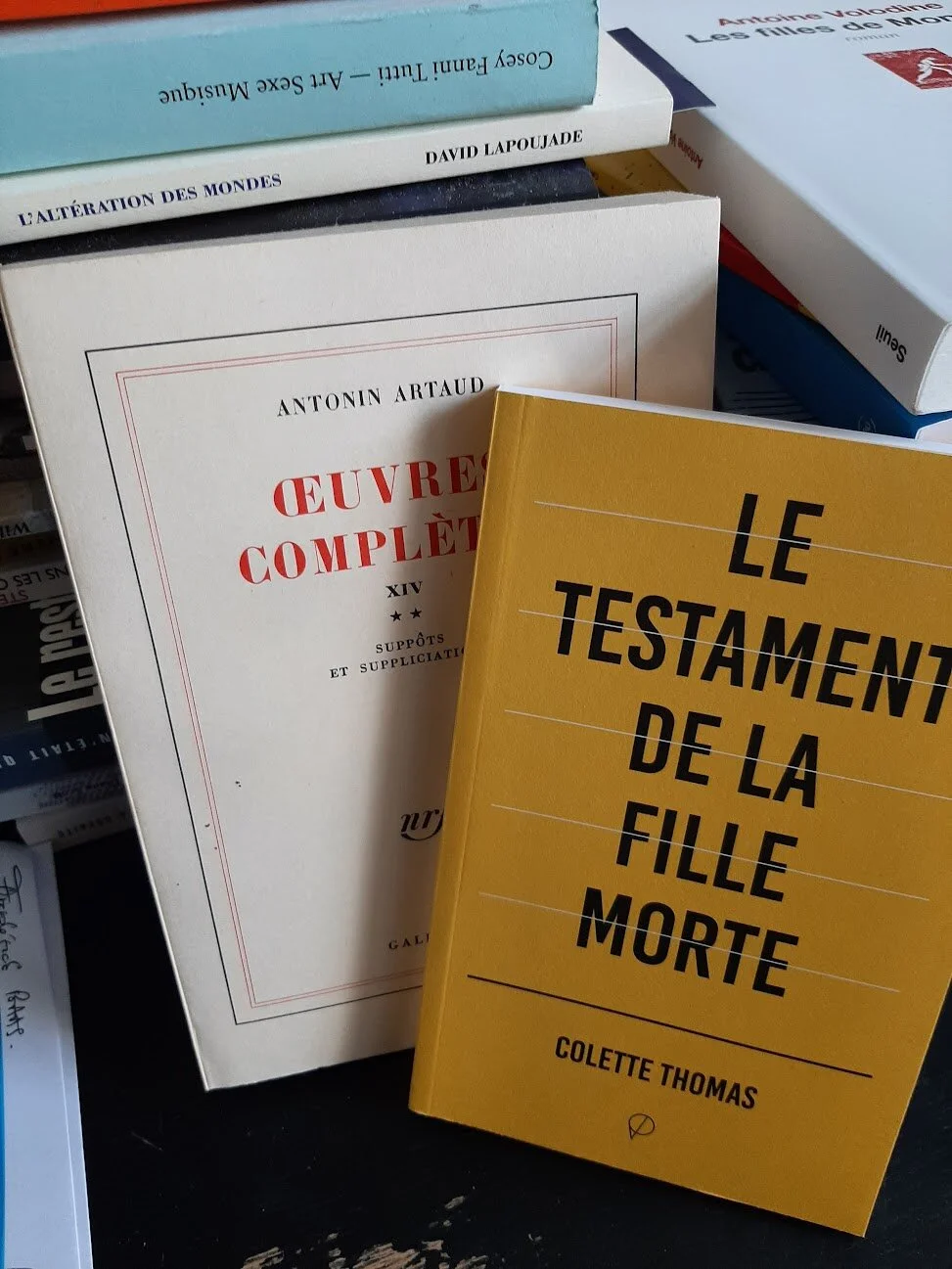 Les fulgurances scripturales du Testament de “la fille morte” de Colette Thomas