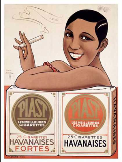 De la fumée après avoir vendu leur âme (cigarettière) au diable