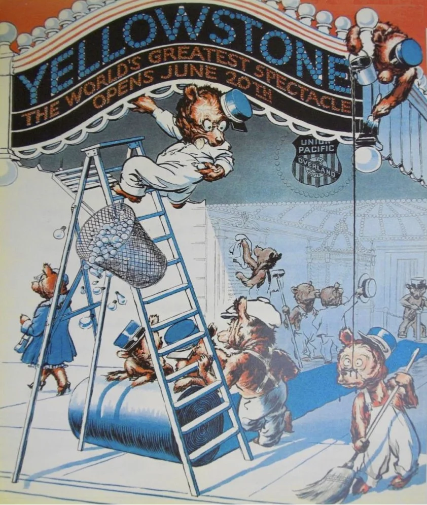 Les ours de Walter Oehrle, la mignonitude du Yellowstone