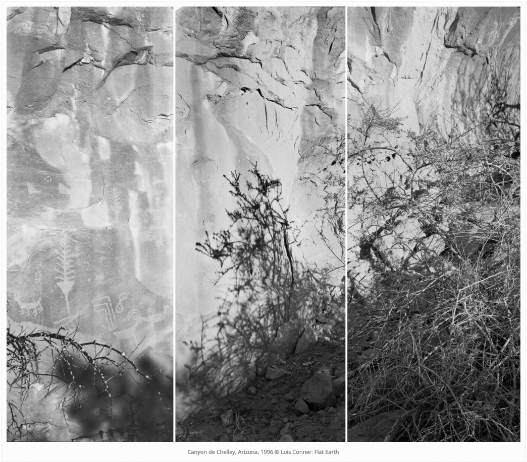 Vues en noir et blanc de la terre plate par Loïs Conner 