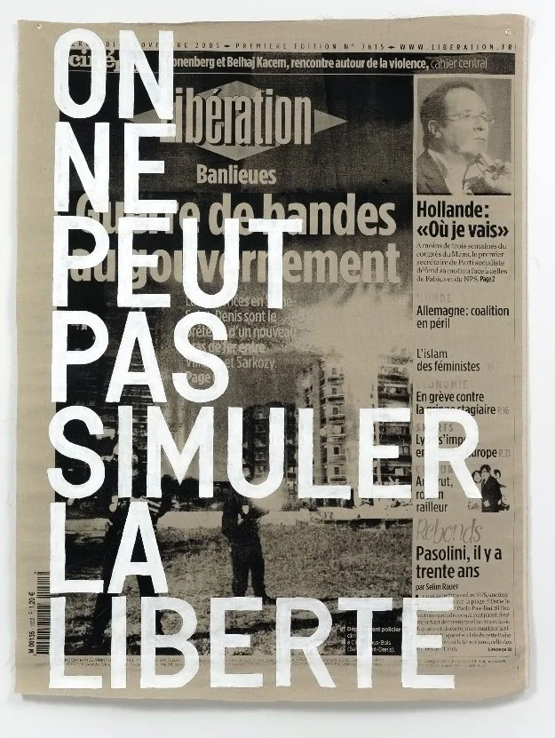 La manifestation de dessins de Rirkrit Tiravanija 