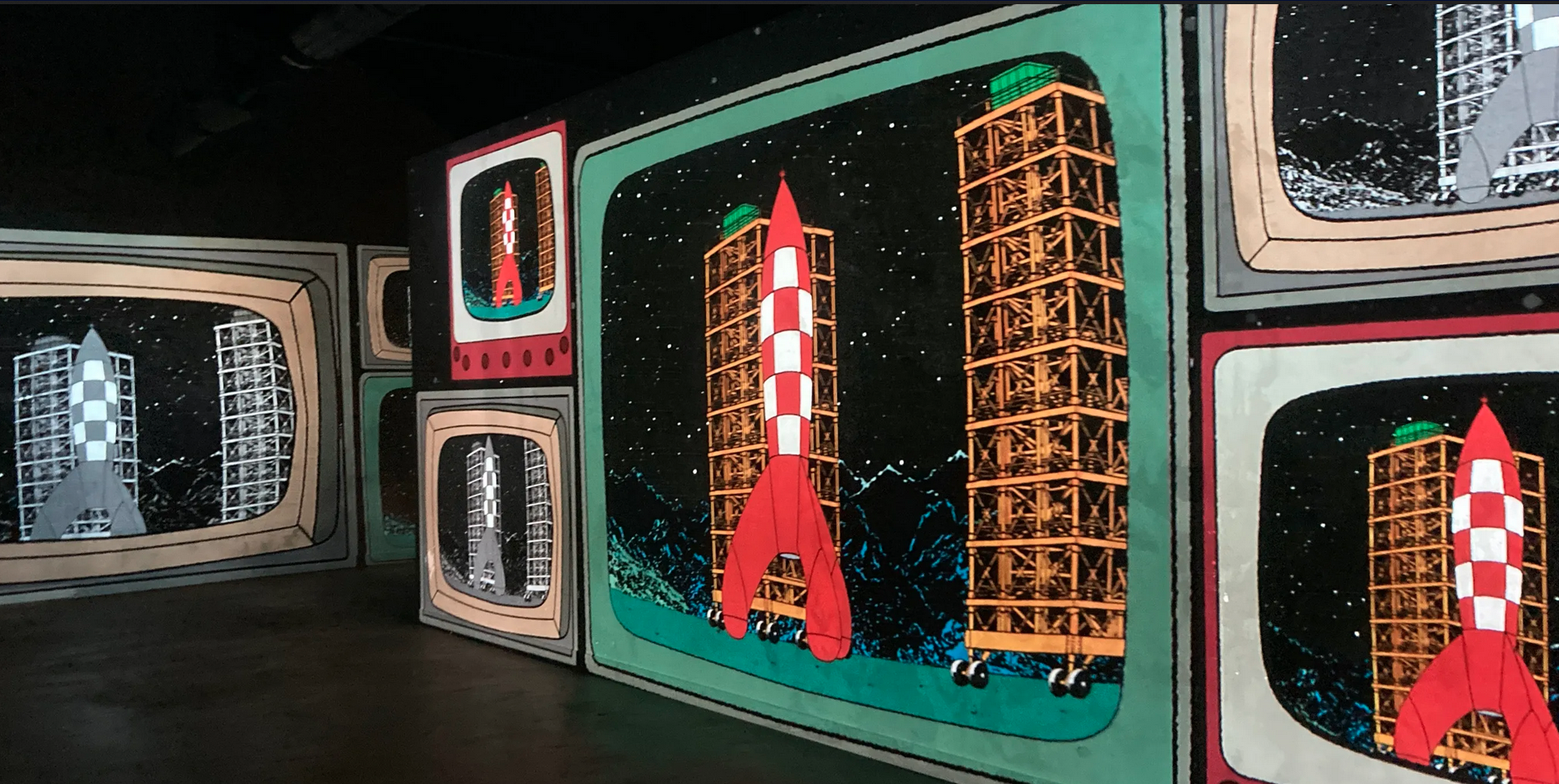 Tintin, l’aventure immersive : la bande dessinée exposée autrement