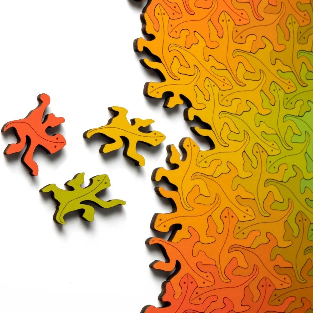 Le puzzle au lézard fractal de Nervous System