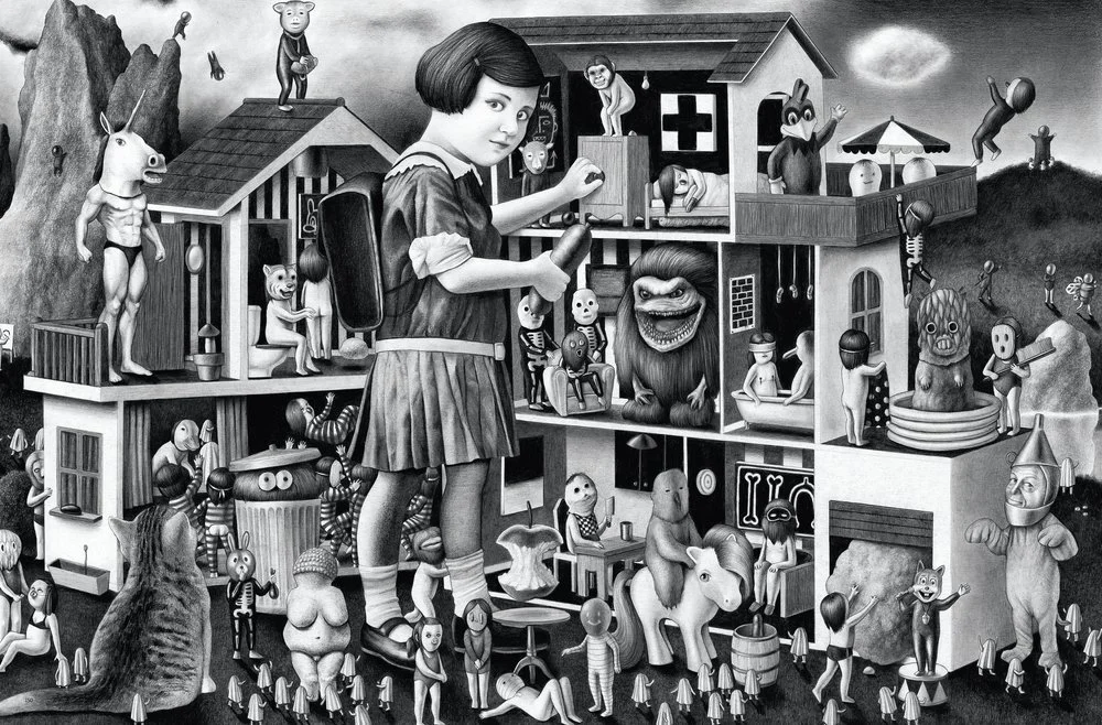Amandine Urruty ou le graphite c'est fantastique chez Arts Factory 