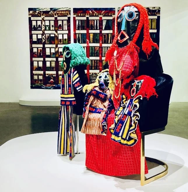 Avec Faith Ringgold black is powerful (indeed!) 