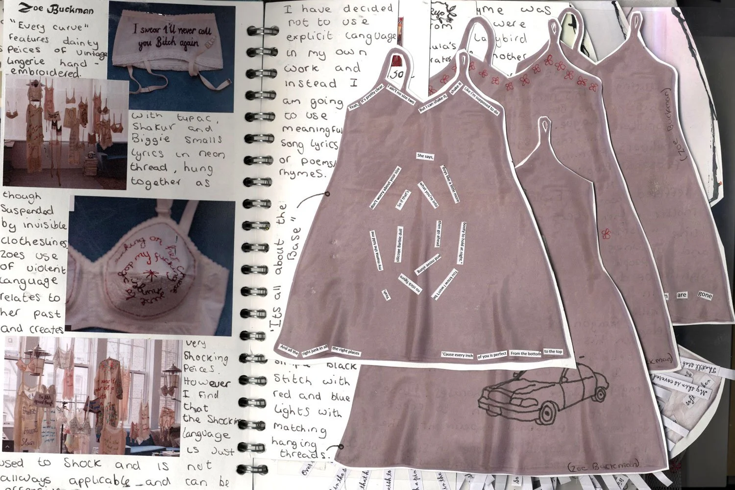 Zoe Buckman fait parler la lingerie