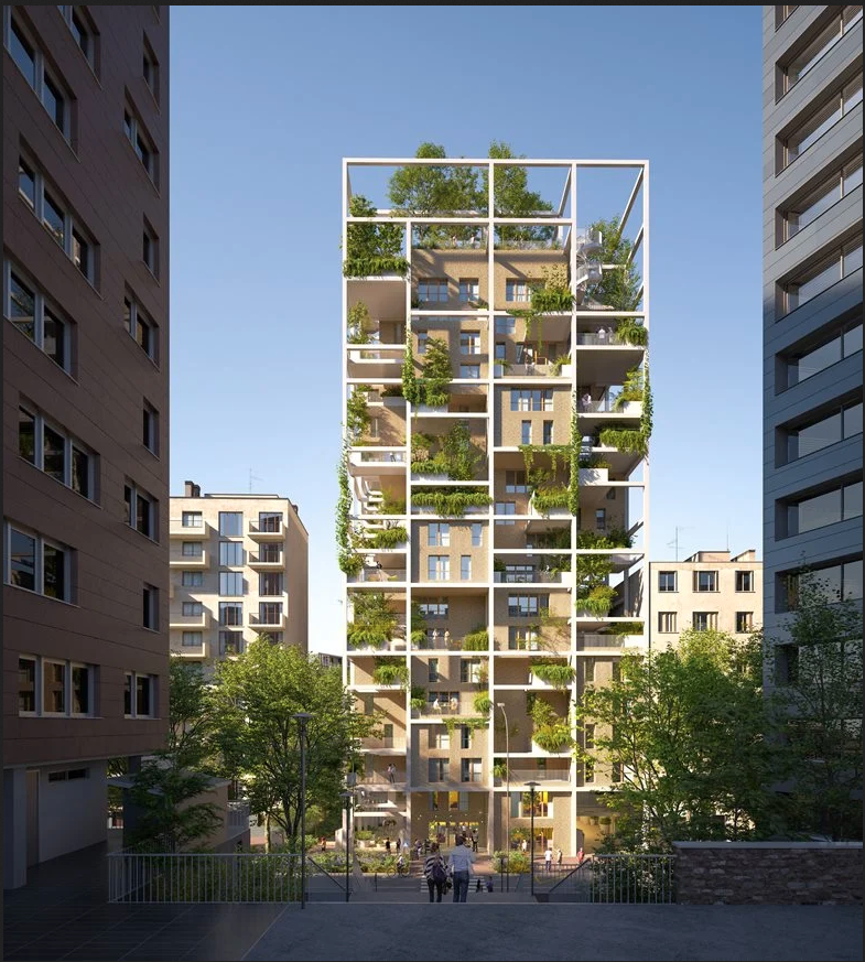 A Issy-les-Moulineaux, la Serre escalade les façades