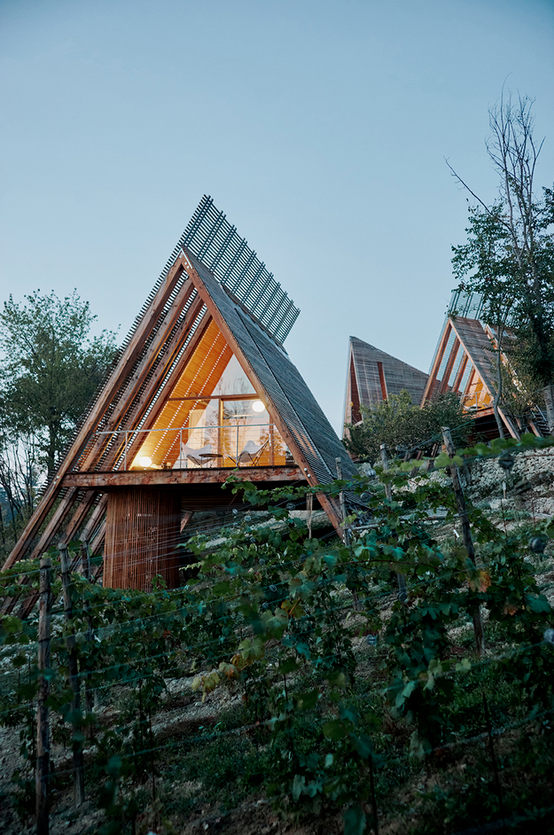 Dormir dans le foin avec le projet d'hôtel LILELO de l'Atelier LAVIT