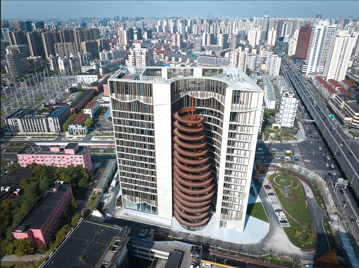 Le nouveau siège de l'East China Electronic Power Design Institute à Shanghai
