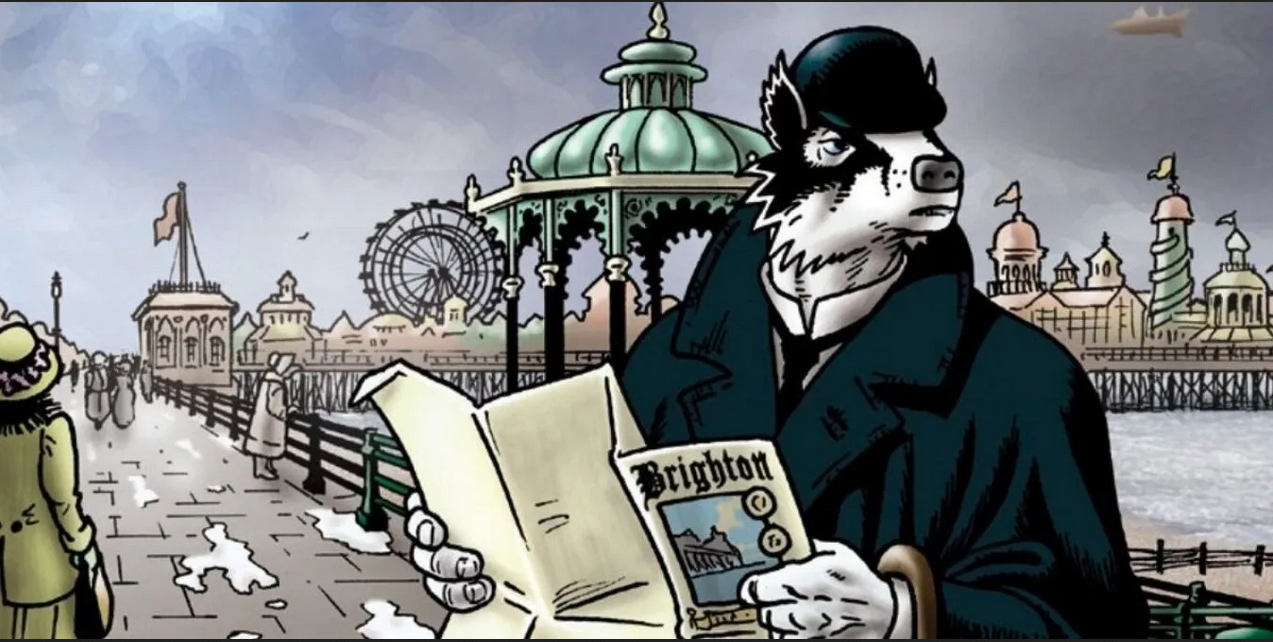 Les caméos de Grandville : Lucky Luke, Gaston, Blacksad ou Spirou… ont tous passé le casting de Bryan Talbot 