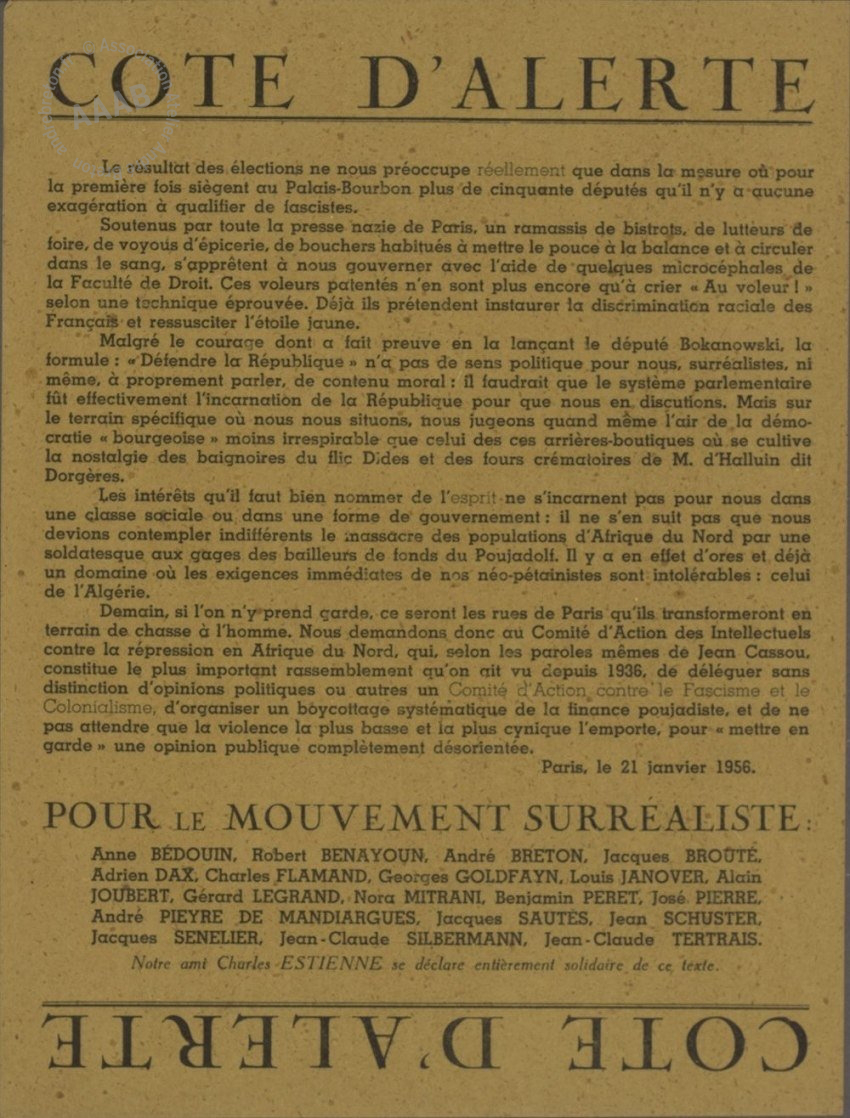 La collection Georges Goldfayn chez Berthet-Aittouarès